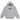 Supreme Box Logo Hooded Sweatshirt (FW25) Heather Grey sneakers frontvy med den klassiska röda logotypen på ett grått bomullstyg