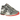 New Balance 1906A Slate Grey Drift Red sneakers i profil med grå mesh-ovandel, röda detaljer, klassiska skosnören och slitstark gummisula