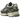 New Balance 1906A Olive Juice Sea Salt sneakers i en vinklad profilvy med olivgrön meshovandel, mockadetaljer och en stötdämpande sula.