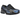 New Balance 1906L Black Cement Blue Gemstone sneakers i sidoprofil med svart läder, metalliska blå detaljer och en robust yttersula i gummi