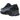 New Balance 1906L Black Cement Blue Gemstone sneakers i sidoprofil med metallisk blå design, detaljerad svart ovandel och robust gummisula.