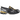 New Balance 1906L GANNI Black Fall Leaf Snakeskin sneakers i sidoprofil med svart ormskinnsmönster, gula detaljer och robust sula