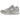 New Balance 2002R Rain Cloud Grey Matter White Green sneakers i sidoprofil med ovandel i mocka, synlig N-logotyp och grå detaljer på vit sula.