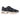 New Balance 530 Black Gum sneakers i sidoprofil med svart mesh-ovandel, silverslag och klassisk gummisula