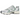New Balance 530 Silver Metallic Mosaic Green sneakers i profil med silverfärgad mesh, metalliska detaljer och ikoniskt N-logo på sidan