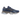 New Balance 9060 Navy Oxford Blue sneakers sedda från sidan med marinblå mockaöverdrag, vita skosnören och en tjock vit sula