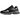 New Balance 9060 Black Castlerock Grey sneakers i en vinklad profil med svart mocka, grå detaljer, tjocka skosnören och en chunky vit mellansula