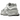 New Balance 9060 Concrete sneakers i vinklad profil med grå mesh-ovandel, mockadetaljer och en tjock, dämpande mellansula i modern design