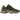 New Balance 9060 Dark Olivine Cordura sneakers sedd från sidan med olivgrön meshovandel, detaljer i mocka och en tjock, skulpterad mellansula