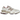 New Balance 9060 Linen Sandstone sneakers sedda från sidan i beige och gräddvit färgpalett med ovandel i mocka och mesh.