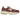 New Balance 9060 Washed Burgundy sneakers i profil med överdel i vinröd mocka och mesh samt en karaktäristisk tjock mellansula