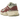 New Balance 9060 Washed Burgundy sneakers från sidan med lager-på-lager-design i vinröda nyanser, mesh-ovandel och en kraftig, skulpterad vit mellansula.
