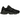 New Balance 9060 Triple Black Patent sneakers i sidoprofil med glänsande lackläderdetaljer, svart ovandel och massiv skulpterad sula