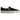 Vans LX Classic Slip-On 98 Pearlized Pack Blackout sneakers i vinklad vy med skimrande svart ovandel samt matchande svart yttersula och detaljer.