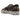 Vans LX Classic Slip-On 98 Pearlized Pack Camo Black sneakers sedda från sidan med glansigt svart kamouflagemönster och vit gummisula