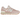 New Balance 574 Light Pink Angora sneakers i sidoprofil, med ljusrosa ovandel i mocka och mesh, vit mellansula och klassisk N-logotyp