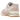 New Balance 574 Light Pink Angora sneakers i sidoprofil med ovandel i mocka, vita skosnören och karakteristisk vit mellansula