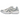 ASICS Gel 1130 'Silver Ironclad' sneakers i sidoprofil med silverfärgad mesh-ovandel och metalliska detaljer