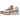 New Balance 992 MiUSA Sweet Caramel sneakers i sidoprofil med brun mocka och krämvit mellansula