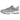 Nike Air Zoom Spiridon SP Metallic Silver Blue sneakers i sidoprofil med metalliskt silverfärgad mesh och blå accenter