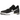 Jordan Legacy 312 Low Black Phantom sneakers i sidoprofil med svart läderöverdel, vit mellansula och karaktäristisk rem