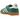 Adidas Gazelle Indoor Collegiate Green Gum sneakers i sidoprofil med grön mockaöverdel, vita lädetaljer och klassisk gummisula