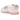 Adidas Taekwondo Caroline Hu x CLOT Pink Silver sneakers i sidoprofil med rosa ovandel och silversdetaljer