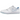 Jordan 1 Low Golf White Legend Blue sneakers i vinklad profil med vit läderöverdel och ljusblå detaljer samt snören