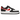 Nike Air Force 1 Low '07 Next Nature Black White University Red sneakers i sidoprofil med svart läderöverdel och vit swoosh