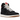 Jordan 1 Retro High OG Flight Club sneakers i sidoprofil med vit och röd ovandel samt svart swoosh och matchande skosnören