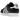 Adidas Superstar Core Black Cloud White sneakers i klassisk sidoprofil med svart läderöverdel, vita 3-stripes och gummisula