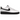 Nike Air Force 1 Low '07 White Black sneakers i sidoprofil med vit överdel i läder och svart swoosh samt klassisk sula