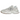 New Balance 9060 Sea Salt Leopard Print sneakers i vinkelvikt vy med ljus ovandel, leopardmönstrade detaljer och tjock sula