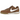 Nike Gato Light British Tan Archaeo Brown sneakers i vinkelad vy med ljusbrunt mocka och mörkbruna detaljer