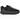 UGG CapTrail Low Black sneakers i sidoprofil med svart ovandel, snören och robust gummisula