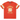 Billionaire Boys Club Crest Logo Mesh Football Shirt Orange sneakers i frontprofil med orange mesh och vit logotyp