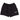 Fear of God Essentials Classic Sweatshort Jet Black sneakers sidoprofil i svart bomull med elastisk midja och vit logga