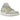 Jordan 1 Low Seafoam Sail sneakers i sidoprofil med ljusgröna och vita läderdetaljer samt matchande snören