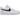 Nike Air Force 1 Low SE Nylon Swoosh White Black sneakers i sidoprofil med vit ovandel och svart logotyp
