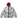 Palace x Nike England Dri-FIT Academy Anthem Jacket Pewter Grey/Bright Crimson/Black sneakers sidoprofil med dragkedja och logotyp