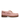 Timberland Authentic Boat Shoe Pink sneakers i sidovy med klassisk rosa läderöverdel, gummisula och detaljer med vita skosnören