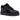 Nike Air Force 1 Low SP Slam Jam Black sneakers i sidoprofil med svart överdel i läder, perforerad tåbox och vit mellansula