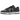 Nike Dunk Low Harris Tweed White Black Multi sneakers i sidoprofil med vit ovandel i läder, svarta och flerfärgade tweeddetaljer samt snören