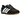 Adidas Taekwondo Black White sneakers i sidoprofil med svart laederovandel, vita detaljer och klassisk laag sula