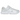 Nike V5 RNR White Black Metallic Silver sneakers i sidoprofil med vit ovandel, svart swoosh och metalliska detaljer