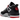 Jordan Spizike Low Black Cement sneakers i sidoprofil med svart ovandel i läder, elefantmönster och röda designdetaljer