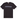 Supreme Skulls Spellout Tee Black sneakers i frontvy med vitt dödskallegrafik och klassisk rund halsringning i bomull