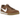 Nike Gato Light British Tan Archaeo Brown sneakers i sidoprofil med brun läderöverdel och vit gummisula