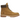 Timberland 6" Premium Waterproof Boot Olive Nubuck Dark Brown sneakers sidovy med olivgrön nubucköverdel och mörkbrun hälkrage