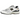 New Balance 2002R White Black Gold Metallic sneakers i sidoprofil med vit mesh-ovandel, svarta detaljer och guldmetalliska inslag